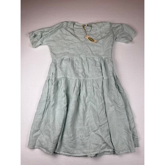 NWT Dolma “Sydney” 100% linen dress s/m - Picture 1 of 6